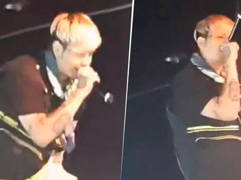 El discurso del Duki arriba del escenario que es una verdadera clase de humildad