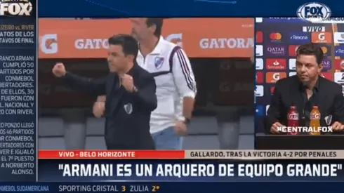 Foto de Marcelo Gallardo, entrenador de River.