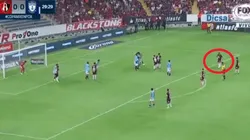 ¡Cuánta clase! Ricardo Álvarez adelantó al Atlas con un sutil tiro libre