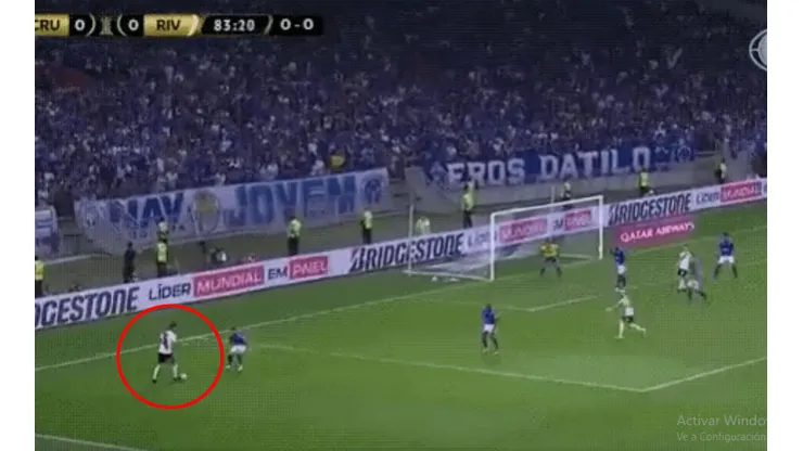 Foto captura del momento de la magia de Carrascal.