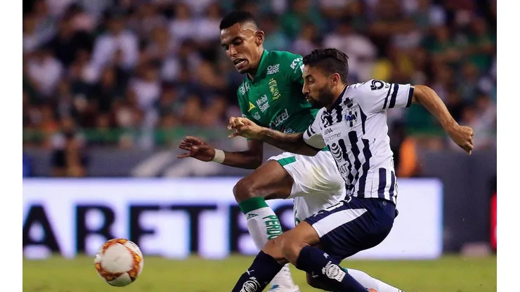 Tesillo, de León, le habló a Monterrey en la previa