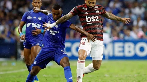 Flamengo vs. Emelec por la Copa Libertadores.
