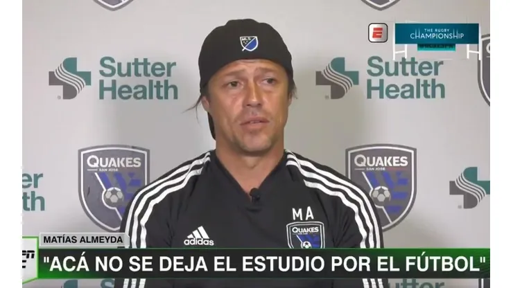Matías Almeyda habló de cómo es su relación con los mellizos Schelotto