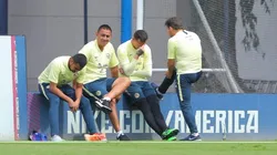 ¡Un pañuelo para Marche! El portero rompió en llanto en la práctica del América