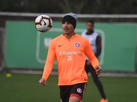 Paolo Guerrero se prepara para sellar el pase del Inter de Porto Alegre por la Copa Libertadores