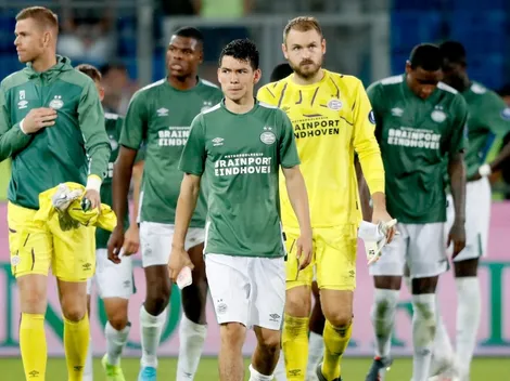 El PSV de Hirving Lozano, afuera de la Champions League frente al Basel