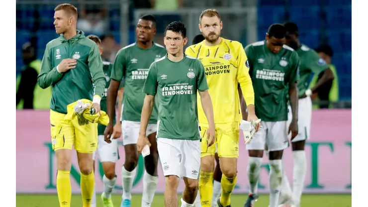 El PSV de Hirving Lozano, afuera de la Champions League frente al Basel