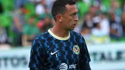 Leon vs America-Torneo Apertura 2019 Liga BBVA MX - LEON, MEXICO - JULIO 27: Agustin Marchesin Portero del America durante el juego de la Jornada 2 del Torneo Apertura 2019 de la Liga BBVA MX en el Estadio Nou Camp, el 27 de Julio del 2019 en Leon, Mexico.(Foto: Oscar Meza/JAM MEDIA)