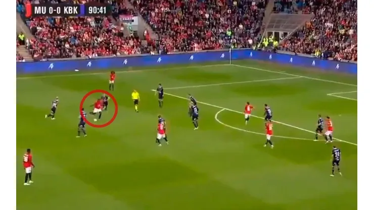 Pogba y un pase mágico.