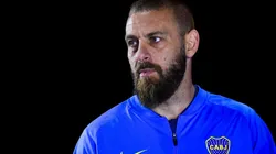 De Rossi en su presentación. (Getty)