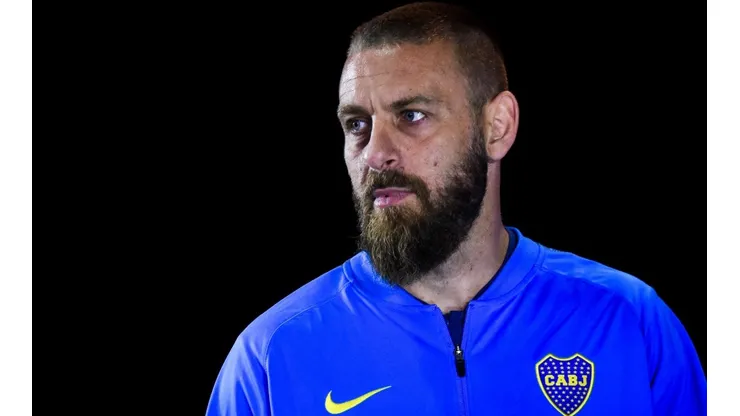 De Rossi en su presentación. (Getty)