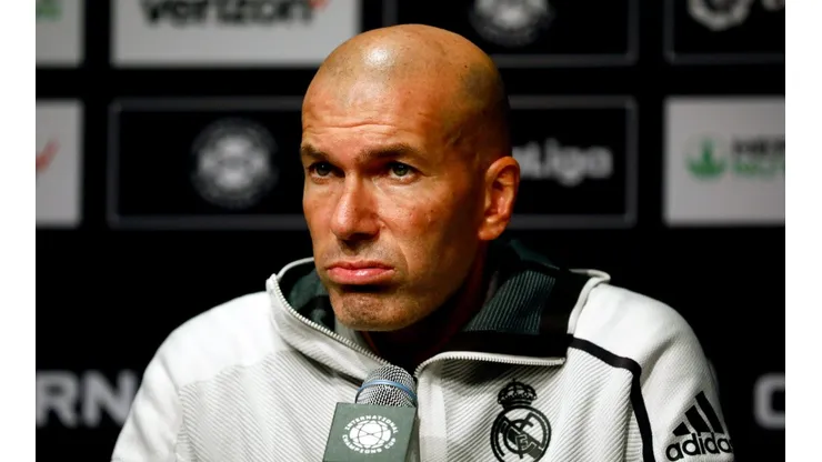 En España hablan de un "enfado mayúsculo" de Zidane con el Real Madrid