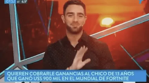 Foto del periodista.