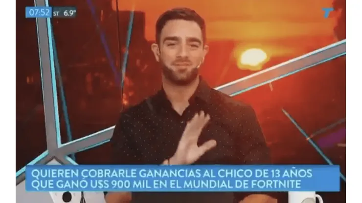 Foto del periodista.