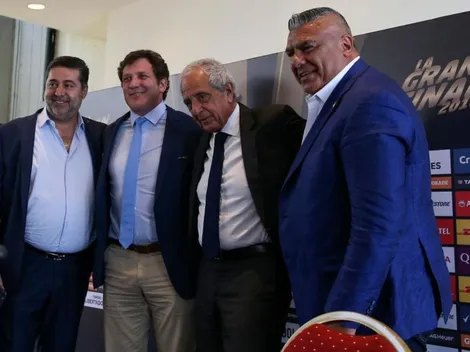 Angelici le tiró flores a la Conmebol y los hinchas de Boca estallaron