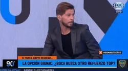 Foto de Sebastián Vignolo, periodista de Fox Sports.