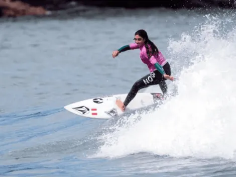 Luca Mesinas y Daniella Rosas clasificaron a las semifinales de surf en Lima 2019
