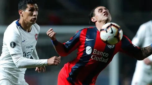 Cerro Porteño vs. San Lorenzo por la Copa Libertadores.