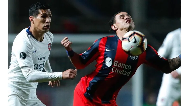 Cerro Porteño vs. San Lorenzo por la Copa Libertadores.