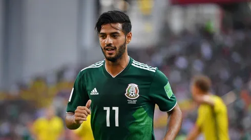 Carlos Vela, durante el Mundial de Rusia 2018. (Foto: Getty)