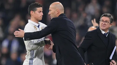 Representante de James responde si el jugador tiene relación con Zidane