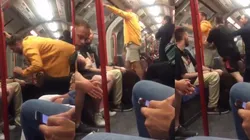 Video viral: cantaba borracho en el subte y lo que le hicieron para que frene fue diabólico