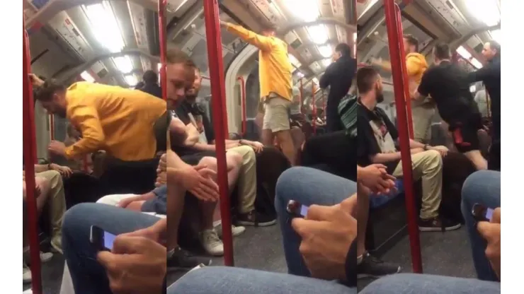 Video viral: cantaba borracho en el subte y lo que le hicieron para que frene fue diabólico