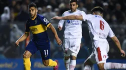 Salvio debutó con la camiseta de Boca. (Getty)