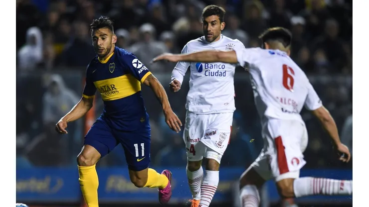 Salvio debutó con la camiseta de Boca. (Getty)
