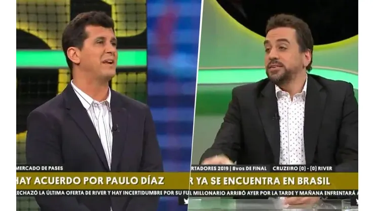 ¿Si pierden se van? Castillo y Distasio tiraron que River "se juega dos apellidos importantes"