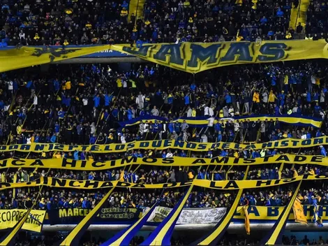 Juega la Libertadores con otro equipo, pero ayer subió historia viendo el partido de Boca