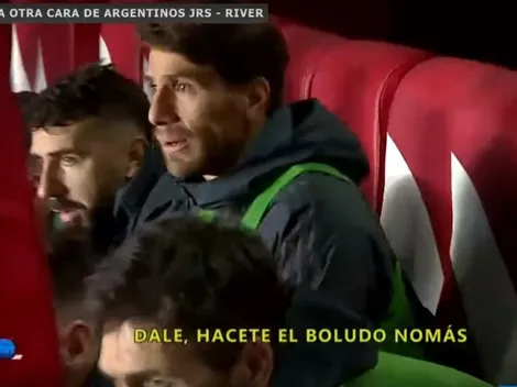 Lo que nadie te mostró: Ponzio, desde el banco, se volvió loco contra el árbitro