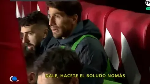 Lo que nadie te mostró: Ponzio, desde el banco, se volvió loco contra el árbitro