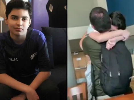 "Todo tuyo papá", el emotivo video de King con su padre luego de la Fortnite World Cup