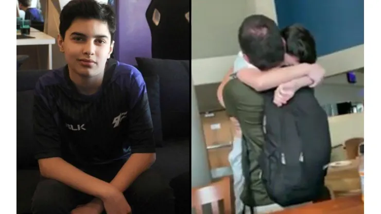 "Todo tuyo papá", el emotivo video de King con su padre luego de la Fortnite World Cup