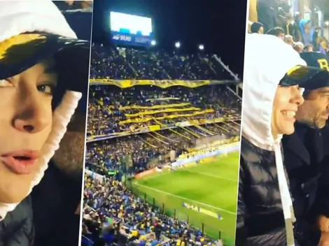 El video de la esposa de De Rossi cantando en La Bombonera que enloqueció a los hinchas de Boca