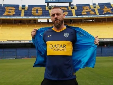 Cuándo debutaría Daniele De Rossi con la camiseta de Boca