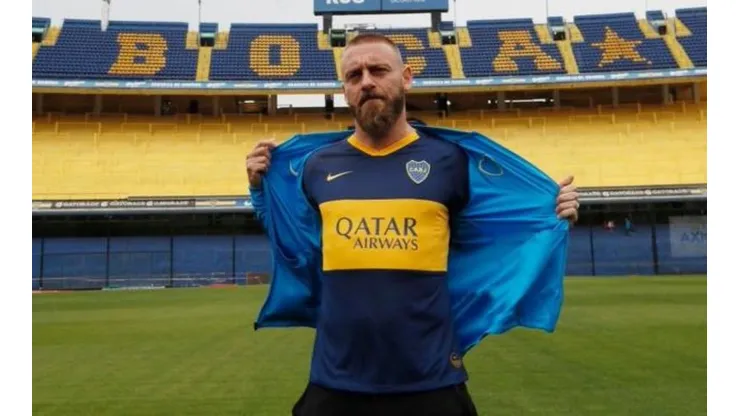 Cuándo debutaría Daniele De Rossi con la camiseta de Boca