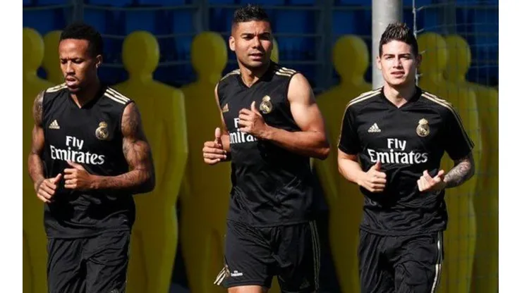 Y un día James Rodríguez volvió a vestirse de Merengue