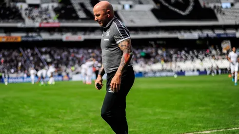 Jorge Sampaoli, director técnico de Santos.