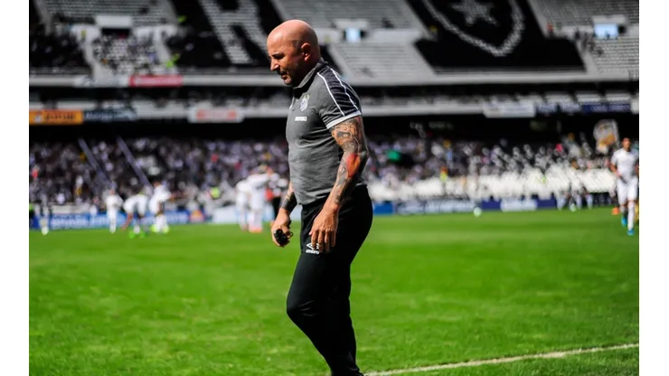 Jorge Sampaoli, director técnico de Santos.