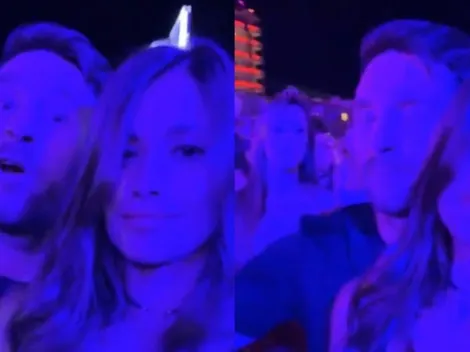 Como nunca los vimos: Antonela Roccuzzo subió video con Messi cantando, pegadito a ella