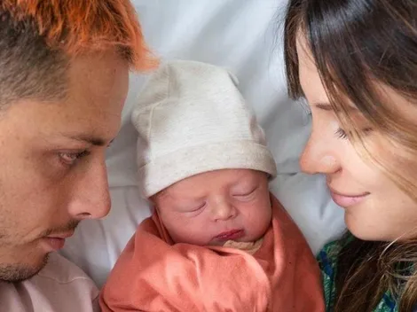 ¡Una ternura! Chicharito está muerto de amor por su hijo y lo demuestra en Instagram