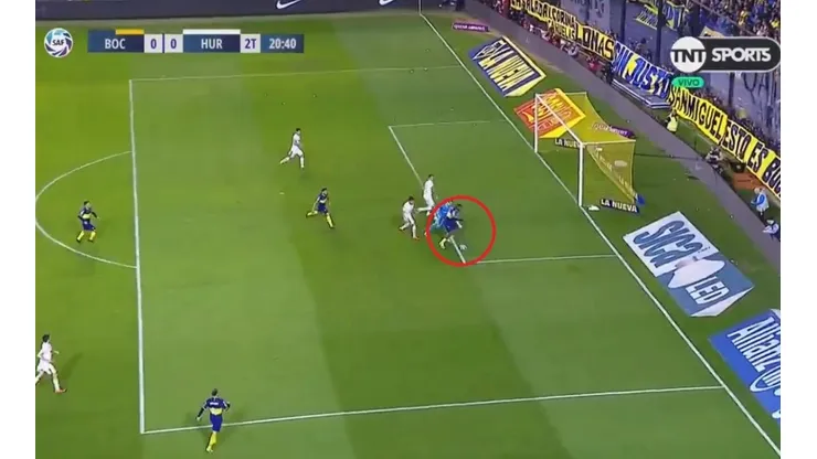 El gol errado por Jan Hurtado.