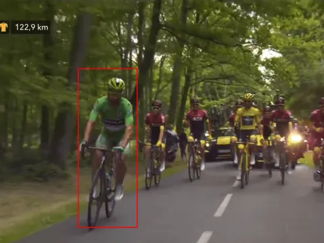 Video: Peter Sagan se hizo el "inoportuno" y le arruinó el brindis a Egan Bernal