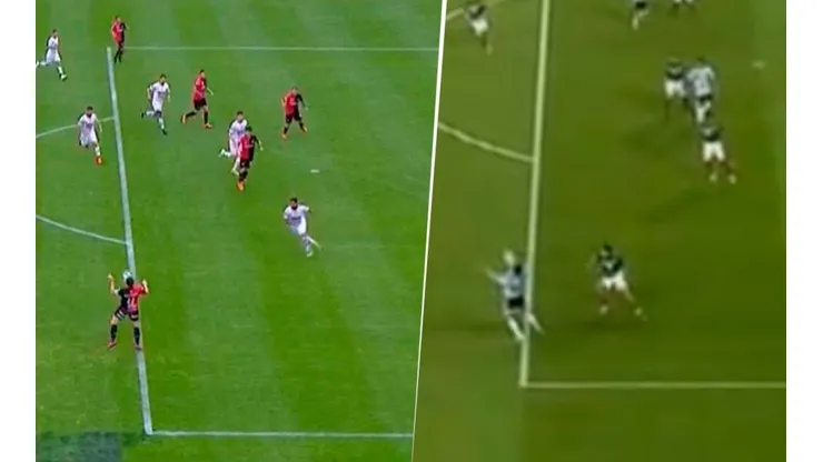 Maxi intentó una jugada muy similar a la del Mundial de México.