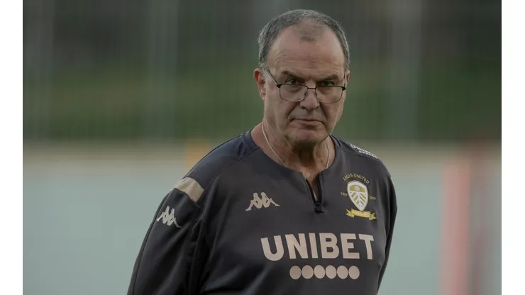 Bielsa en el Leeds United. (Getty)