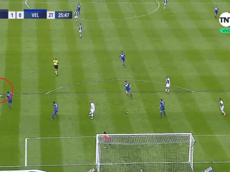 Una belleza: Menéndez enganchó para adentro y clavó un golazo al ángulo para Talleres