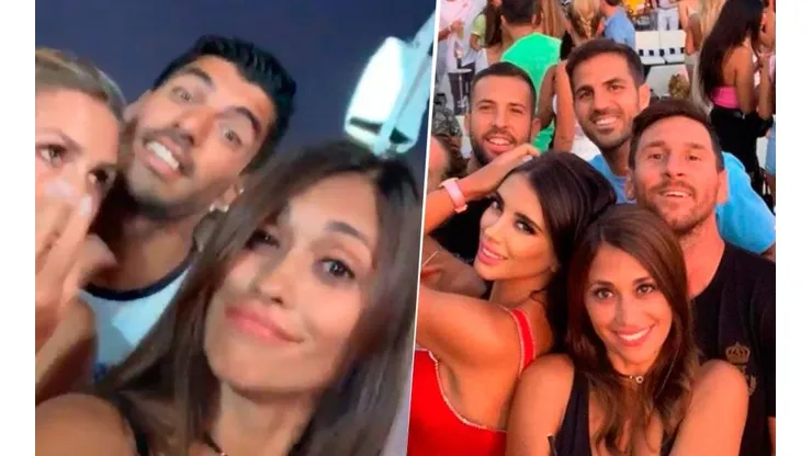 Videos y fotos: Antonela Roccuzzo fue al boliche con Messi y las mujeres de varios jugadores