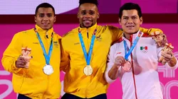 Las ocho medallas que cosechó la delegación colombiana el sábado de competencia en los Juegos Panamericanos